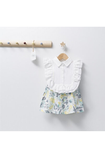 Evelise Rochita de fetita Barcelona, Tongs baby (Culoare: Verde, Marime: 6-9 ...