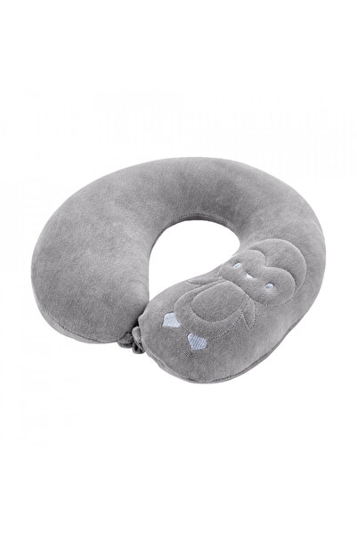 Evelise Μαξιλάρι στήριξης αυχένα και κεφαλιού BabyJem (Χρώμα: Γκρι)