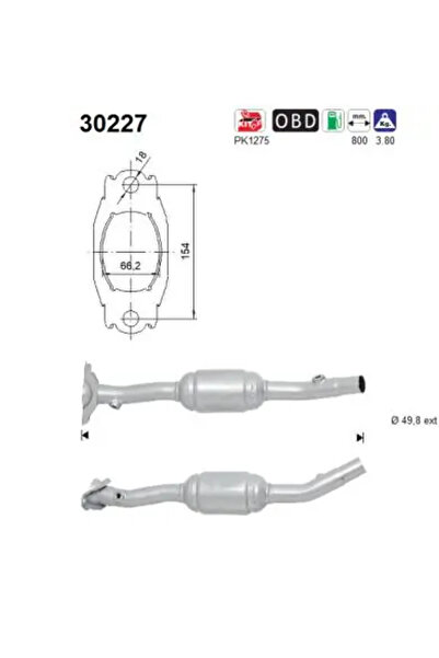 As Catalizator Renault Laguna 3