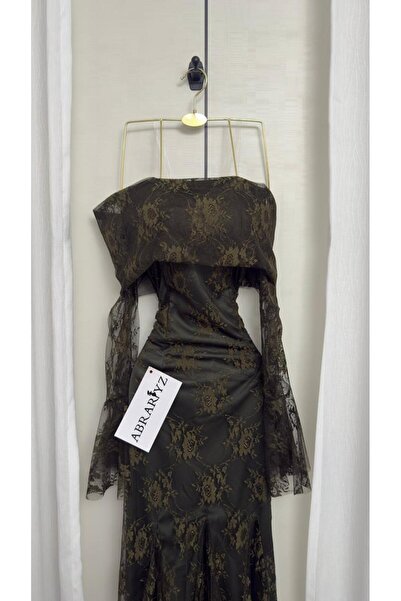 ABRARYZ Olive lace dress