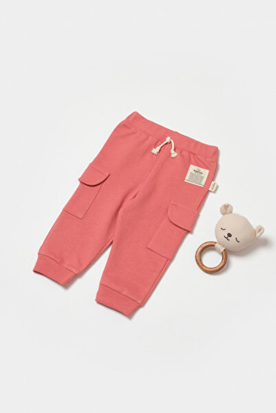 Evelise PantalonicubuzunarelateraleTwothread100%bumbac-RoseBabyCosy(Marime:6-...
