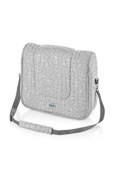 Evelise Πολυλειτουργική τσάντα 3 σε 1, BabyJem, 60x100 cm (Χρώμα: Γκρι)