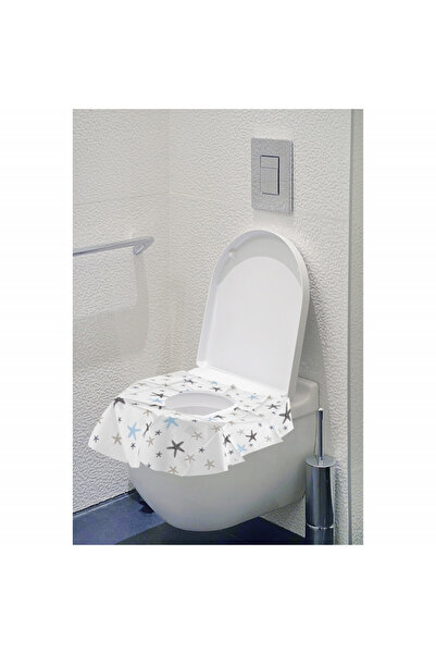 Evelise Set 10 protectii igienice de unica folosinta pentru colac toaleta Bab...