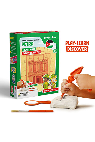 Evelise Arkerobox - Set arheologic educational si puzzle 3D, Petra