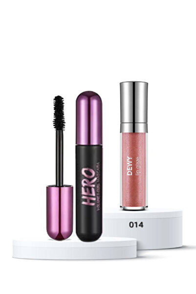 Flormar Mascara hero& Gloss a Glow Makeup Set