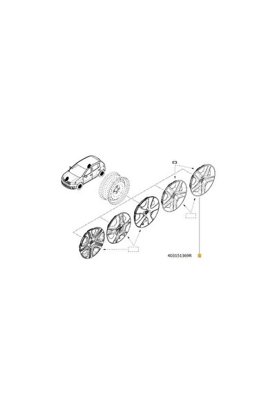 Renault Capac Roata 16` Logan Ii/Sandero Ii