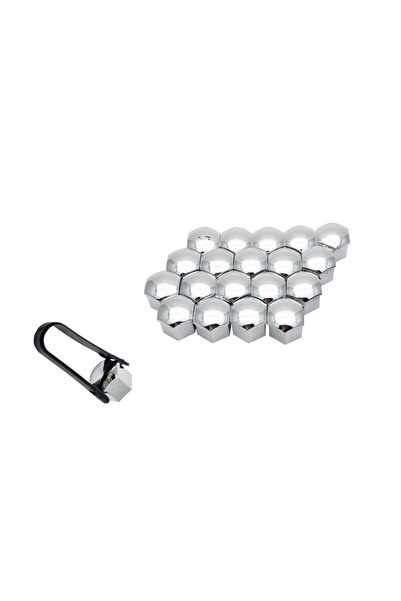 Mega Drive Capac Prezoane 21 Mm Crom Set 20 Buc+Cleste