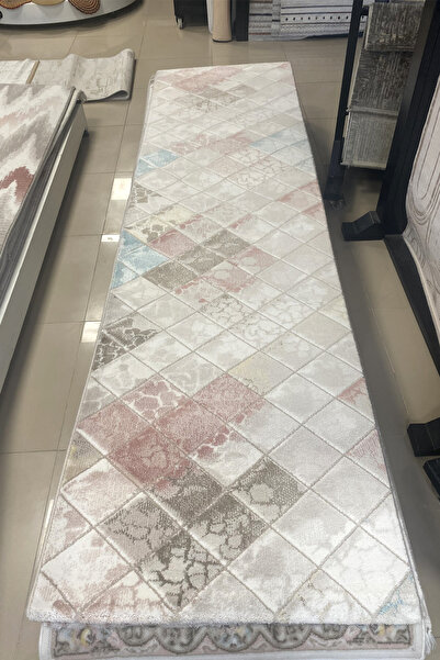Dinarsu %100 Akrilik Halı, Yolluk, 80x300 Cm
