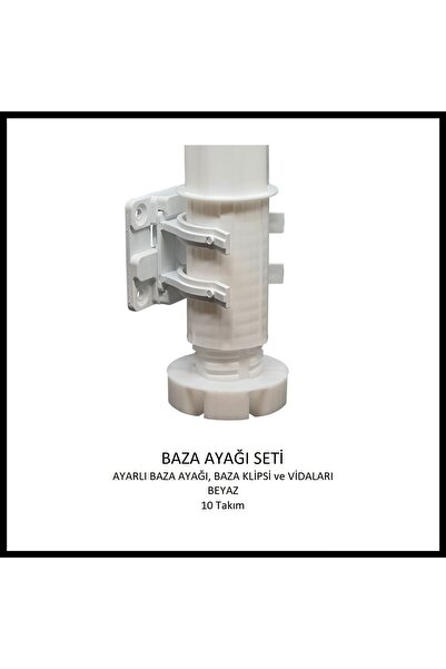 Adilon OSNOVNI SET NOŽICA, 10 cm, beli, 10 kompleta