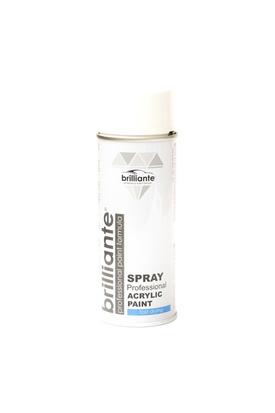BRILLIANTE Vopsea Spray Alb Gri (Ral 9002) 400 Ml