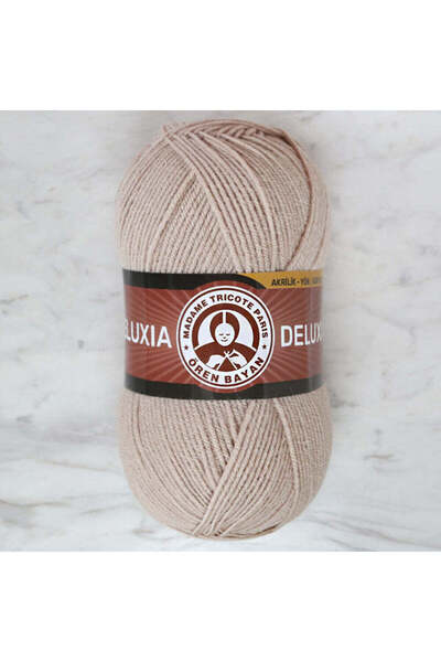 Ören Bayan DELUXIA Bej El Örgü İpi (3 Adet) - Renk: 130