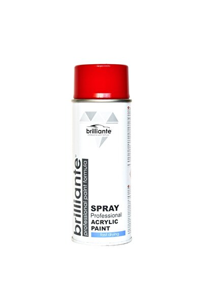 BRILLIANTE Vopsea Spray Rosu Carmin (Ral 3002) 400 Ml