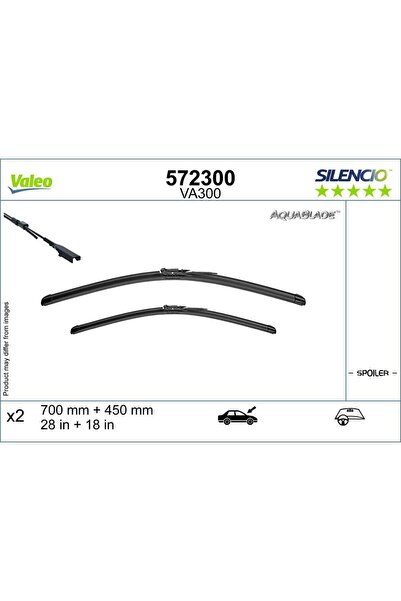 VALEO Set Lamele Stergator Parbriz 700/450 Mm