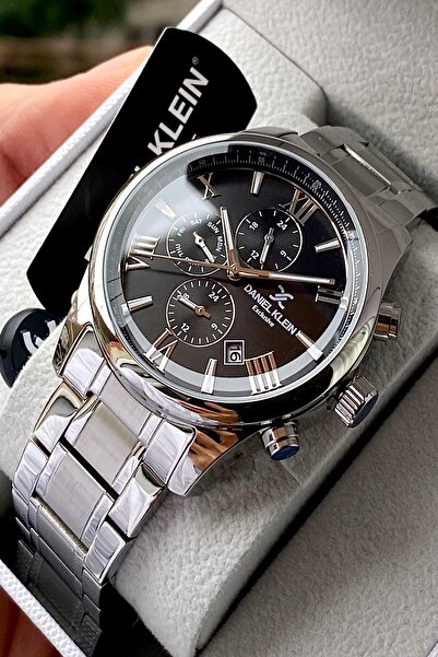 Daniel Klein All Functions Working ,Stainless Steel Band Men's Wristwatch