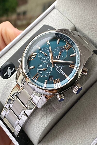 Daniel Klein All Functions Working ,Stainless Steel Band Men's Wristwatch