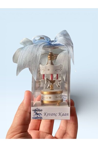 Butik Center هدية دوامة الخيل مع ملصق، 10 قطع، هدية عيد الميلاد، هدية مولود جديد