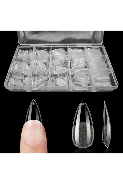 Choice ستيليتو-إم 330 قطعة من أطراف الأظافر الصناعية الفاخرة، جل ناعم، أطراف ...