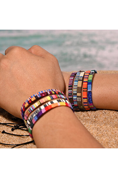 Choice 24xh0402 10Pcs/Lot Summer Beach Bohemian Bracelet for Women And Men We...