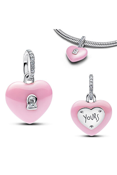 Choice AMC7331 925 Silver Alloy Mixed Theme Charms Beads Heart Key Moon Tree ...