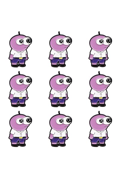 Choice مجموعة دبابيس مينا فضائية مرحة مكونة من 9 قطع، مستوحاة من الرسوم المتح...