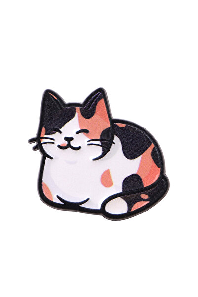 Choice 5 دبابيس قطط ملونة لطيفة للنساء، دبوس مينا كرتوني، شارة معدنية على شكل...