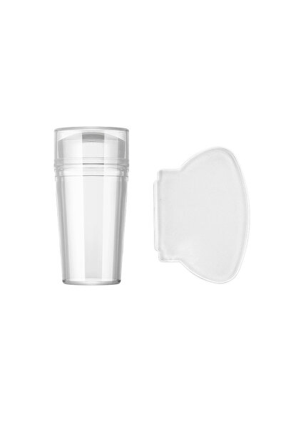 Choice طقم ختم أظافر سيليكون شفاف، طقم ختم فرنسي للأظافر، لوحة مانيكير، ختم، ...