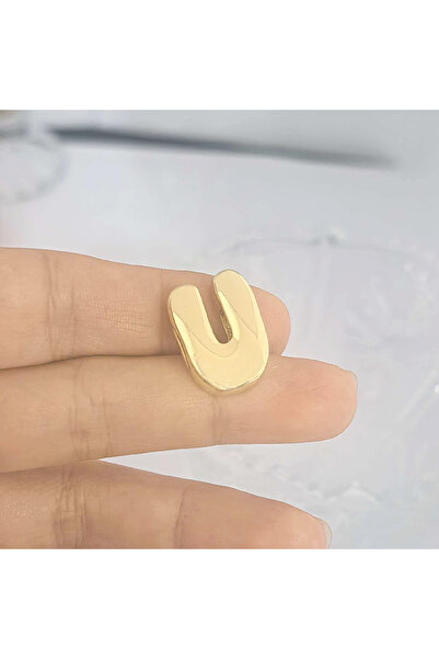 Choice خرز فاصل للأحرف الأبجدية الأولى U QMHJE لسوار، قلادة ساحرة على شكل نجم...