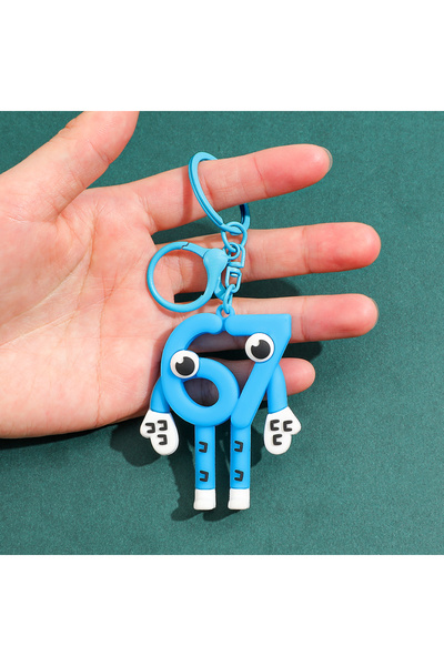 Choice دمية سلسلة مفاتيح "اسرق دماغًا" 6 سم KC5677، لعبة "اسرق دماغًا" 67، سل...