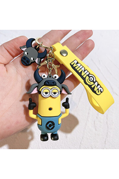 Choice سلسلة مجسمات الأبراج الصغيرة من كاواي KC4038، سلسلة مفاتيح مفاتيح ثلاث...