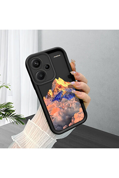 CASEVIBE Redmi Note 13 Pro Plus+ 5G Uyumlu, şık manzara desenli, yüksek kalit...