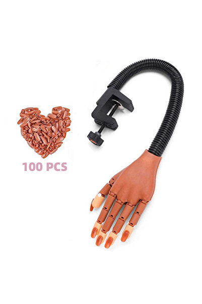 Choice Hand Set 1 Practice Hand For Acrylic Nails Adjustable Flexible Nail Pr...
