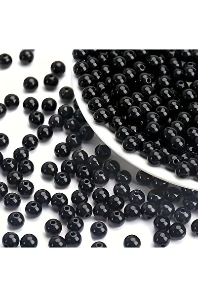 Choice1 8mm 900pcs Black 4500/1800/880pcs 6/8/10mm 500g/17.64oz black acrylic...
