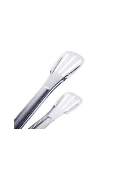 Generic Stainless Steel Serving Tongs with Straining Holes