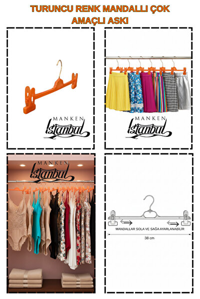 Manken İstanbul Afișaj inteligent pentru 10 bucăți de pantaloni, fuste și cos...