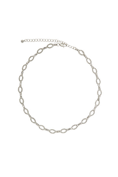 Network Silver Taşlı Kadın Kolye