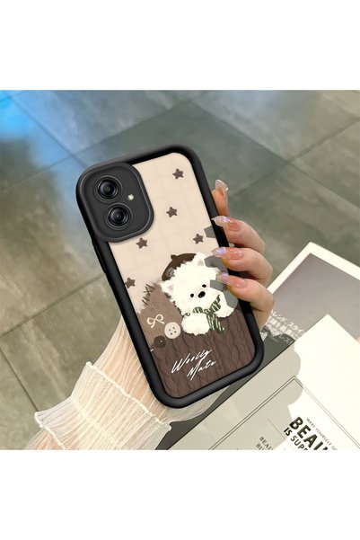 CASEVIBE حافظة هاتف سيليكون متوافقة مع هاتف سامسونج جالاكسي A04e، بتصميم قطة ...