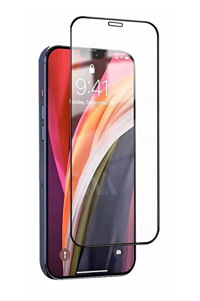 ARTEBA Global واقي شاشة كامل التغطية لهاتف آيفون 12 برو - زجاج مقسى ممتص للصد...