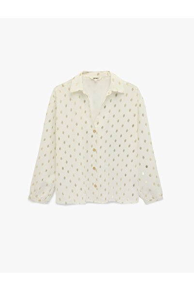 Koton Regular Fit Classic Collar Long Sleeve Shirt