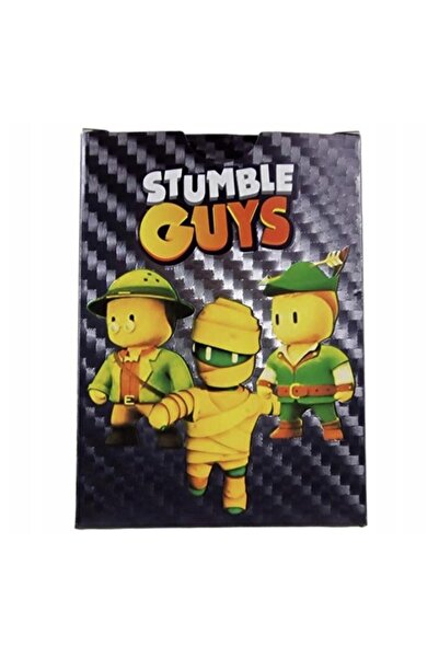 Stumble Guys Set of 55 Stumble Guys black cards, 3 years+
