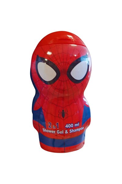Air-Val Shower gel and shampoo 2in1 2D Spiderman figure, 350 ml
