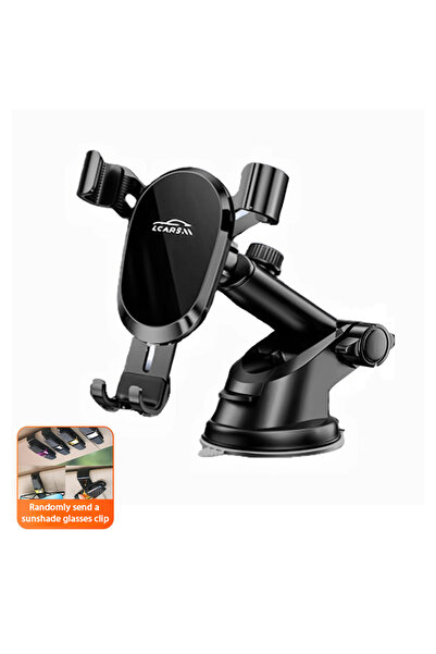 Choice black send clip New Suction Cup Type Car Mobile Phone Holder Card Buck...