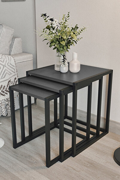 mepadesign Set of 3 Nesting Tables