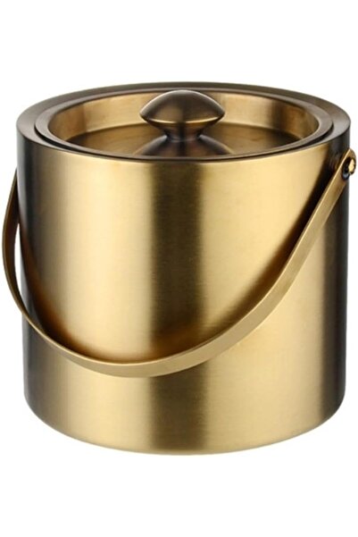 Arabest wine bucket Double-layer Insulated Ice Bucket With Lid Wine Cooler Be...