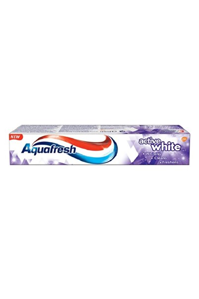 Aquafresh Set 5 x Pasta de Dinti Active White 125 ml