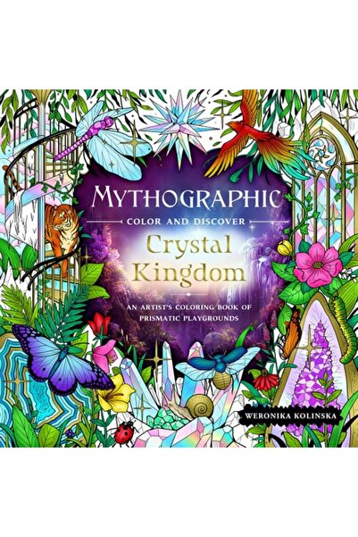 Book Boss Mythographic Color And Discover: Crystal Kingdom: An Artist's Color...