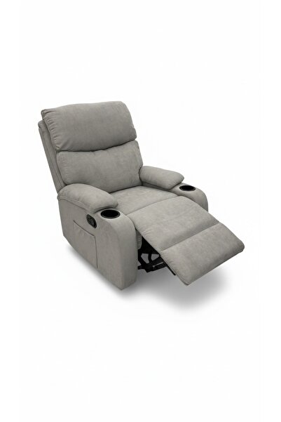 Generic Luxury Padded Recliner Chair – Comfort with Armrests & Cup Holders