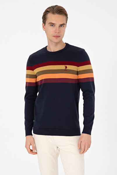 U.S. Polo Assn. Men's Navy Blue Sweater 50314966-Vr033