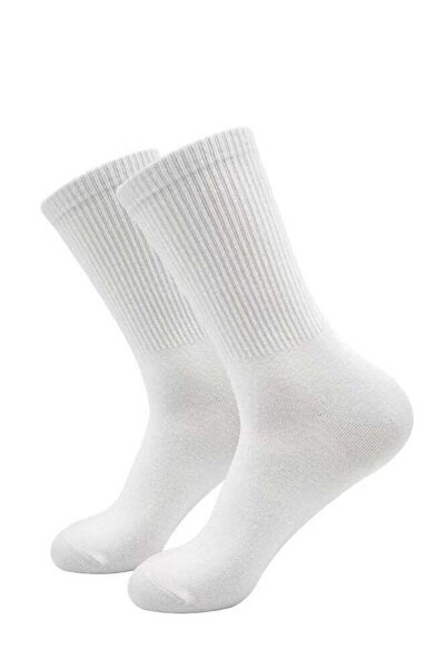 Generic Men's Socks Set of 10 Pairs White High Quality Men's Socks One size f...