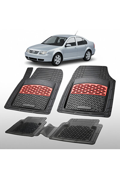 TEAMCAR Πατάκια Χαλάκια Τύπου Πορτμπαγκάζ Συμβατά με Volkswagen Bora 1998-200...