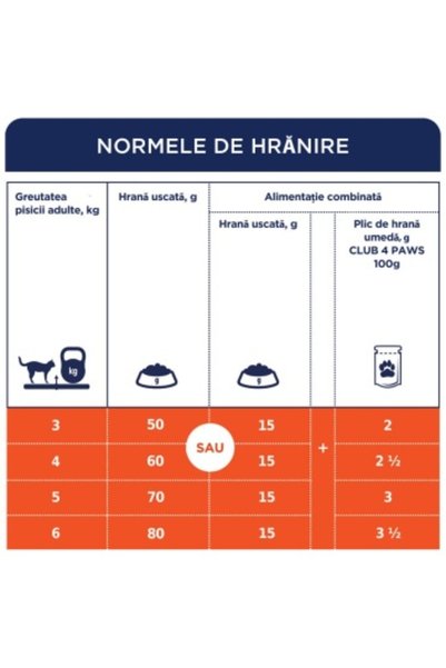 Club4Paws Club 4 Paws Cat - Hrană uscată premium - Vita - 300 g